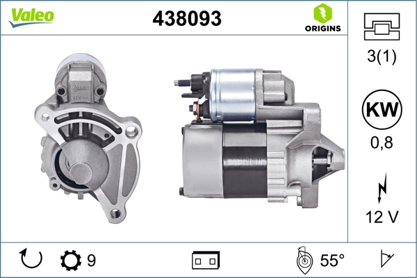 Motor de arranque MQS581 Polcar