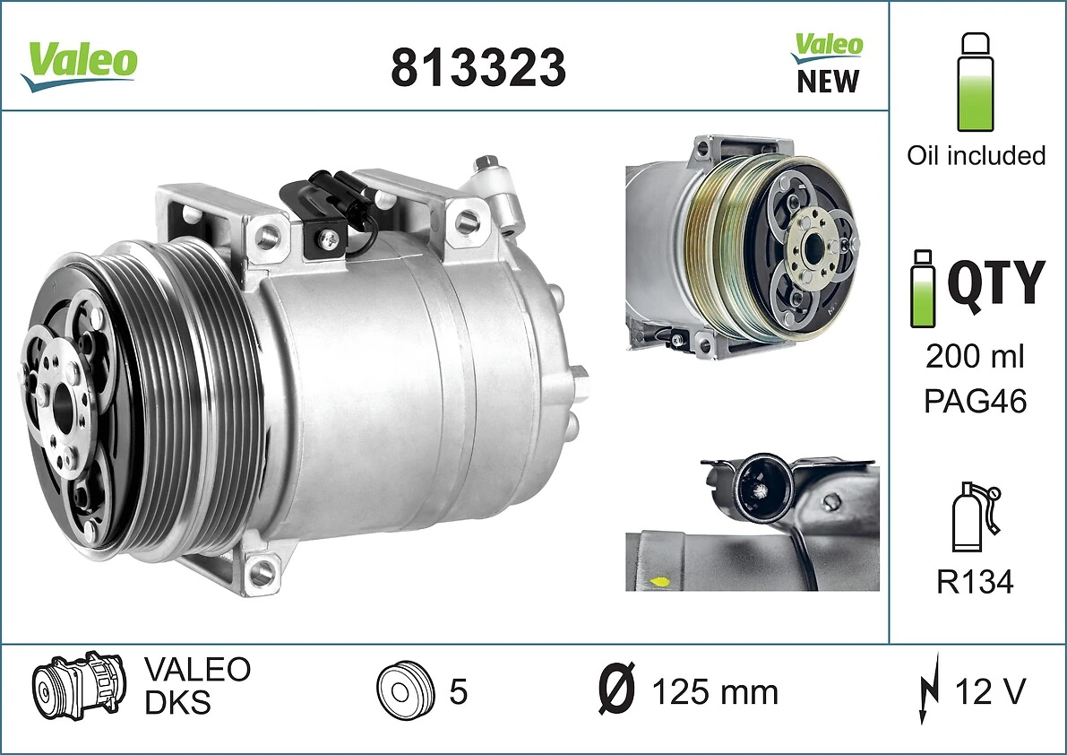 813323 VALEO Compresor climatizador