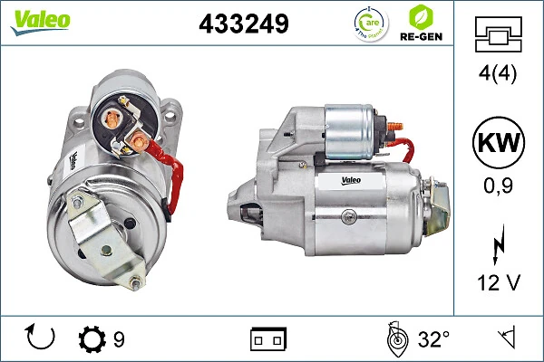 Comprar 433249 VALEO Motores de arranque