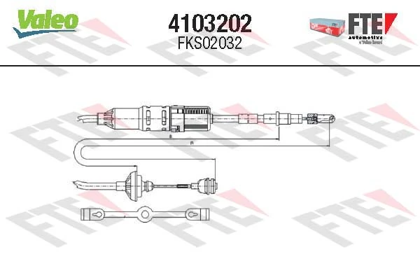  Cable de embrague Volkswagen Passat 
