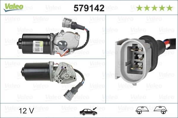Motor del limpiaparabrisas Renault Espace II