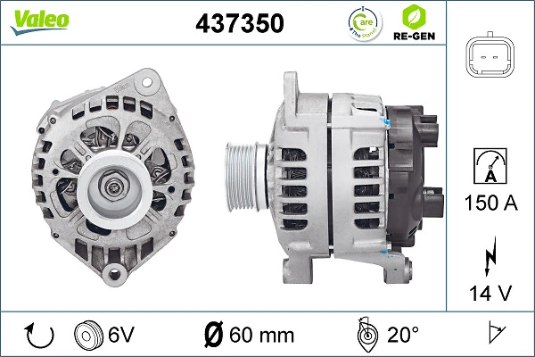 Comprar 437350 VALEO Dynamo