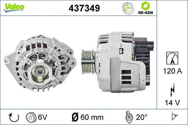 Comprar 437349 VALEO Dynamo