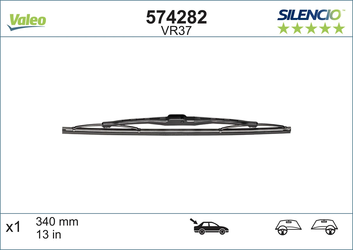 Escobilla del limpiaparabrisas trasero VALEO 574282 precio, desde 5,47 EUR