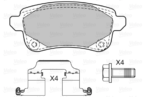 Comprar GDB2136 Ford Pastillas de freno traseras