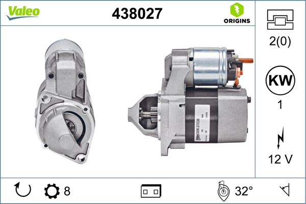 Comprar 438027 VALEO Motores de arranque
