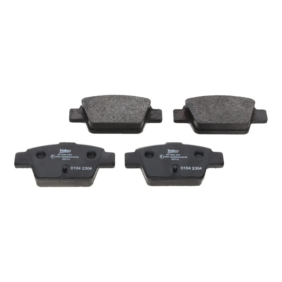 301633 VALEO Pastillas freno traseras