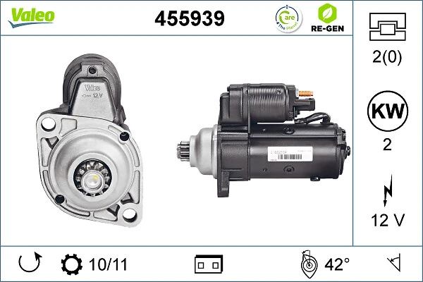 Comprar 455939 VALEO Motores de arranque