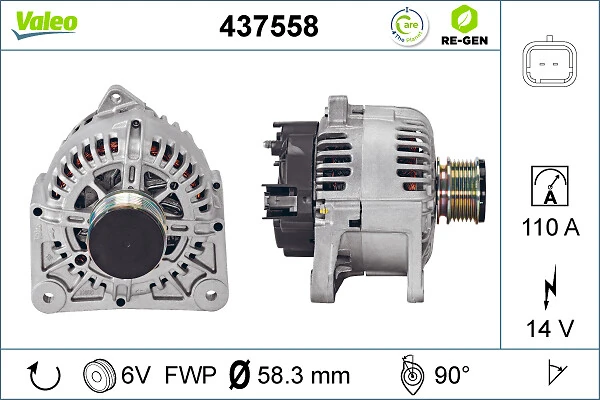 Generador para Nissan Micra  (K12)