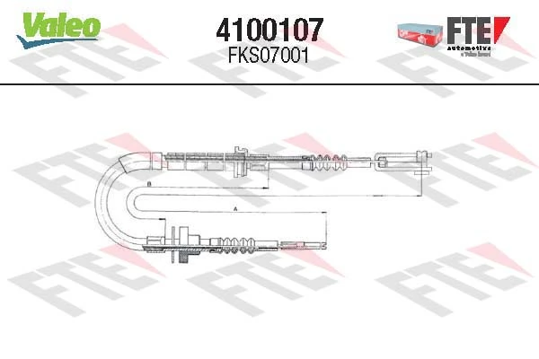 Cable embrague Mercedes 100  bus comprar en España