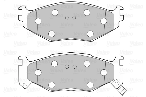 Pastillas delanteras para Chrysler Voyager I ES 