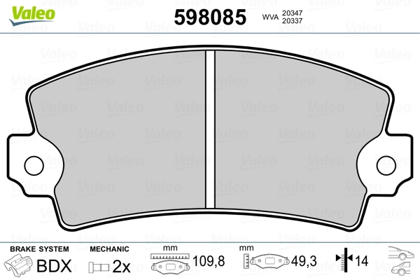 Pastillas freno delanteras Renault (RVI) 7701201470 precio, desde 16,99 EUR