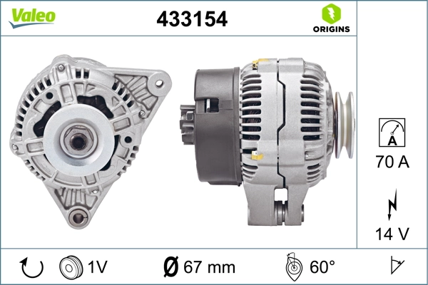 Alternador del motor Citroen AX hatchback (ZA) (1986 - 1998) precio, desde 117,02 EUR