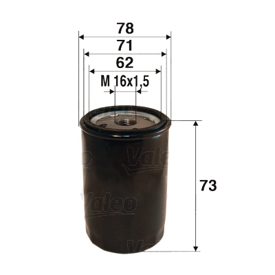 Filtro de aceite motor Ford 5002452