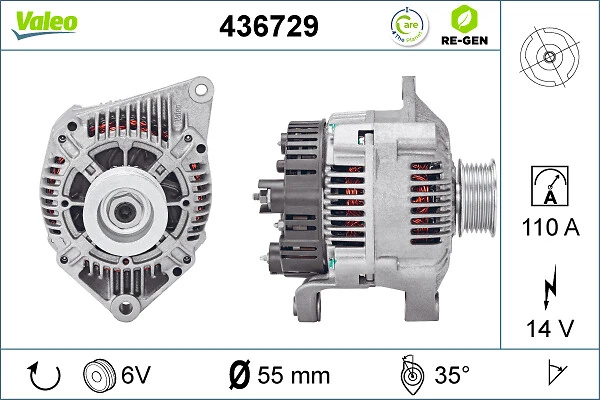 Comprar 436729 VALEO Dynamo