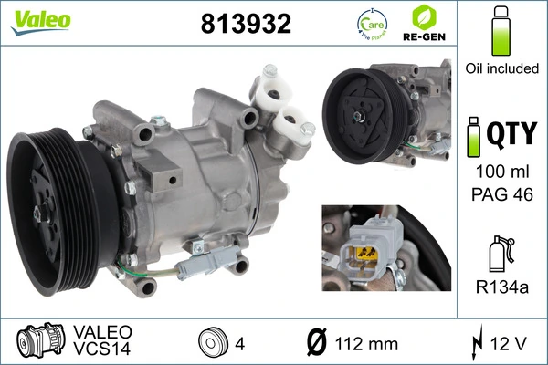 Compresor de ac Renault LOGAN II