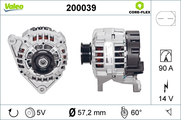 Comprar 200039 VALEO Dynamo
