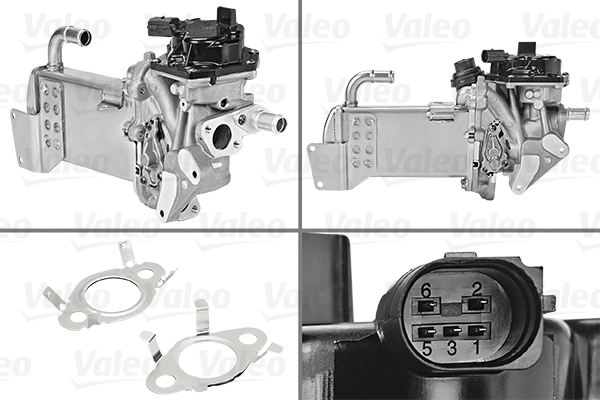 Enfriador de recirculación de gases de escape EGR 700436 VALEO