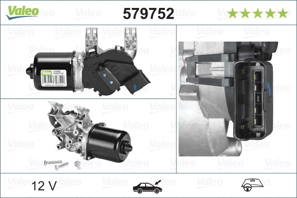 Comprar 579752 VALEO Motor limpiaparabrisas