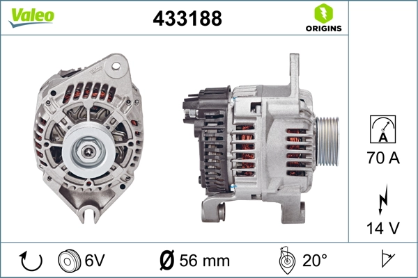 Alternador del motor Magneti Marelli MAR5010 precio, desde 110,35 EUR