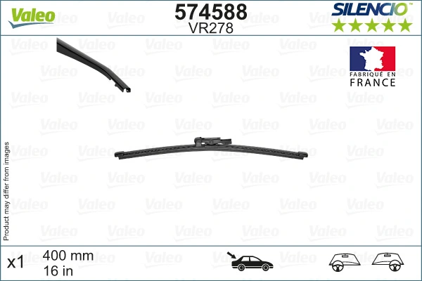 Limpiaparabrisas posterior Fiat/Alfa/Lancia 6000617743