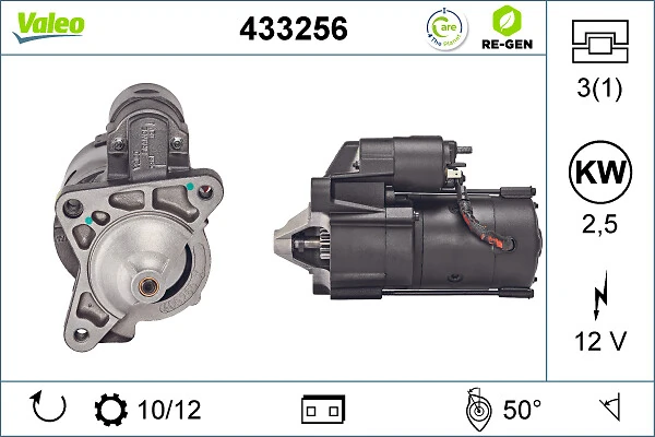 Comprar 433256 VALEO Motores de arranque