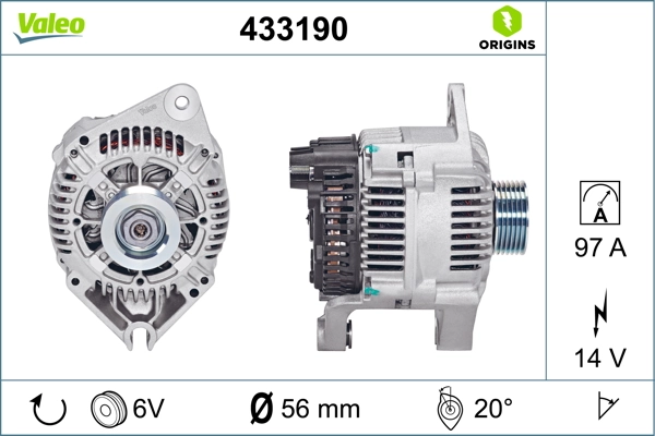 Comprar 433190 VALEO Dynamo