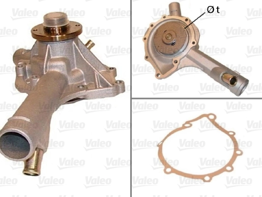 Bomba de agua para Mercedes CLK C208