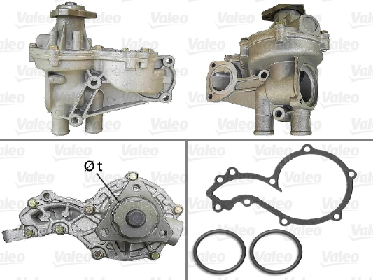 68121010 VAG Bombeadora de agua, completo con caja
