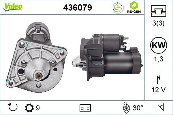 Comprar 436079 VALEO Motores de arranque