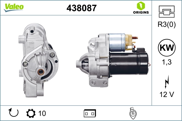 Comprar 438087 VALEO Motores de arranque