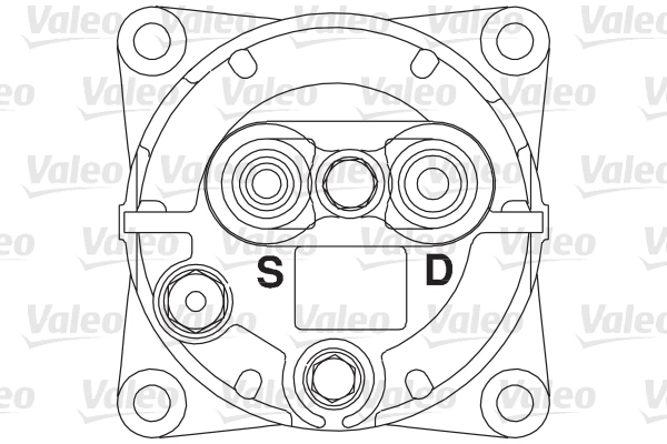 815906 VALEO Compresor climatizador