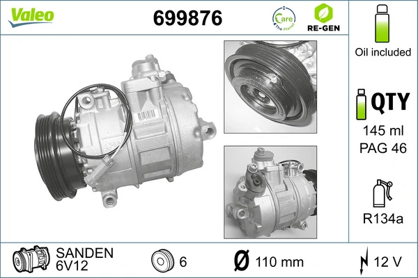 Comprar Compresor de aire acondicionado Audi A6 C5 4B2, 4B4