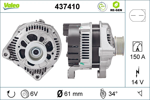 Comprar 437410 VALEO Dynamo
