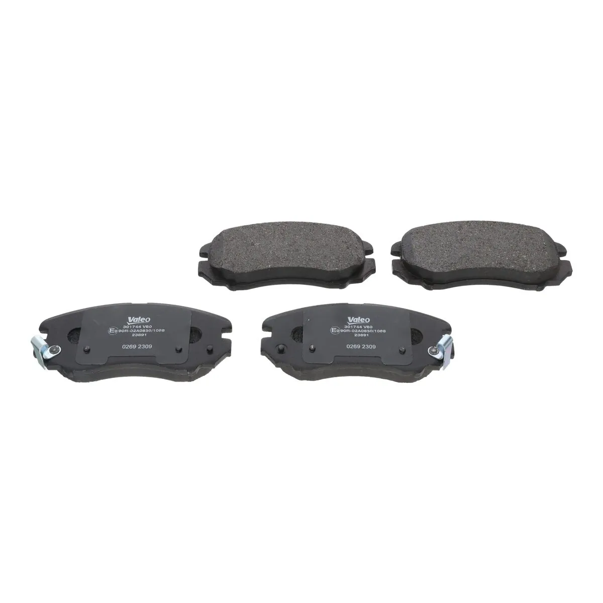 301744 VALEO Pastillas delanteras