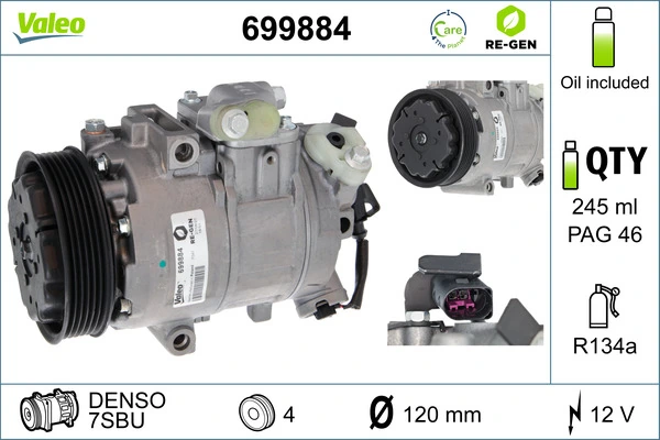 3500156 Four Seasons Compresor climatizador