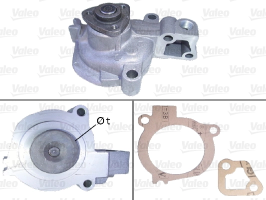 Bomba refrigerante coche Ford Orion I (1983-1986)