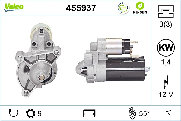 Comprar 455937 VALEO Motores de arranque