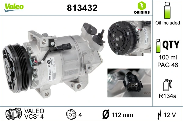Comprar Compresor de aire acondicionado coche LOGAN II L52