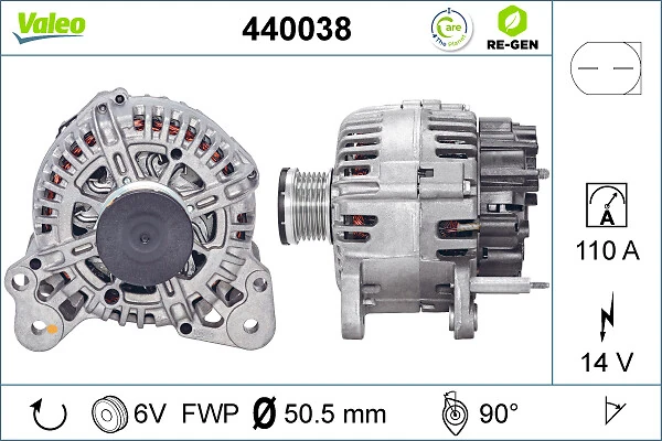 Comprar 440038 VALEO Dynamo