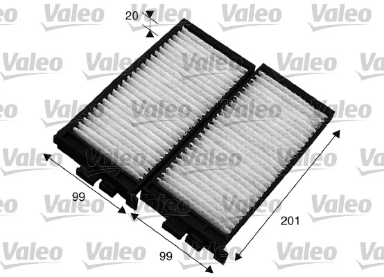 Filtro de habitáculo AC9318SET JS Asakashi