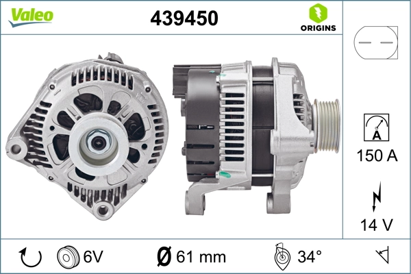 Comprar 439450 VALEO Dynamo