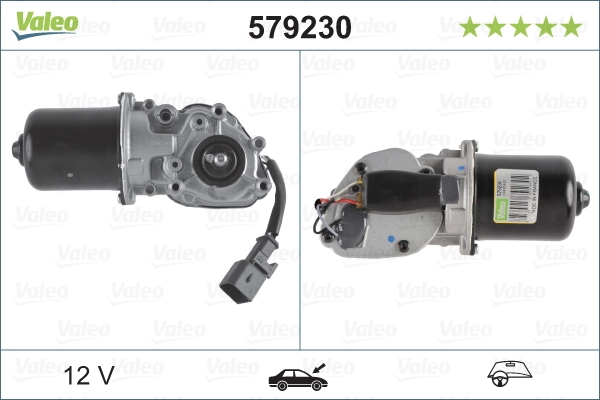 Motor del limpiaparabrisas Peugeot 607 sedán (9D, 9U) (2000 - 2010) precio, desde 56,96 EUR
