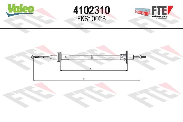 Comprar Cable de embrague Ford Fiesta Mk4 JAS, JBS