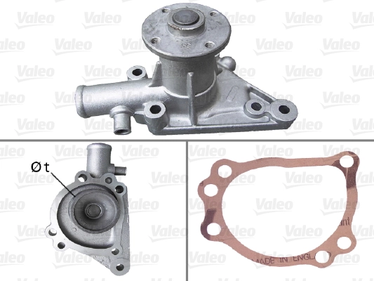 Bomba de agua 2A774 Land Rover