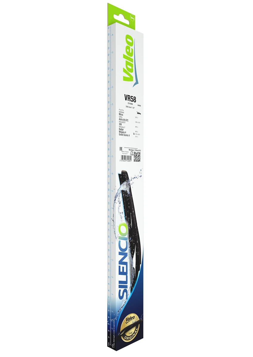 574089 VALEO Limpiaparabrisas trasero