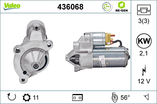 Comprar 436068 VALEO Motores de arranque