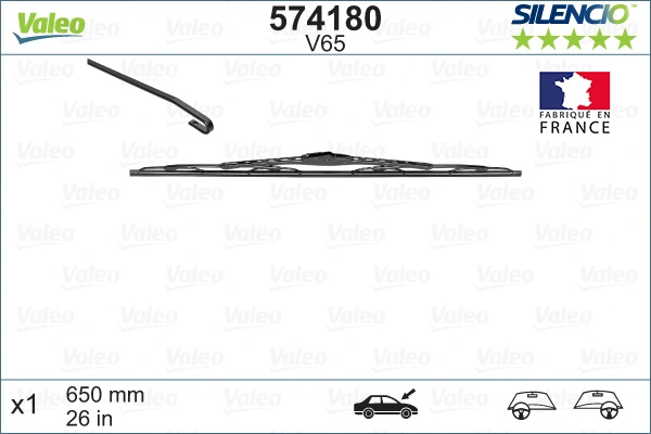 Comprar Limpiaparabrisas delanteras Peugeot 206 + 2L, 2M