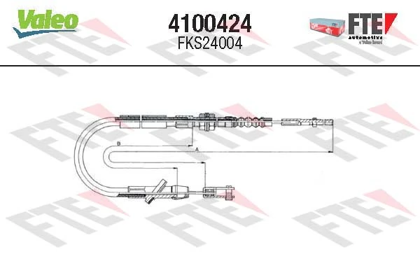 Cable embrague para Suzuki Swift I (AA)