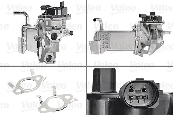Enfriador de recirculación de gases de escape EGR 700439 VALEO